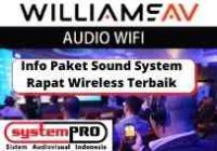 Info Paket Sound System Rapat Wireless Terbaik