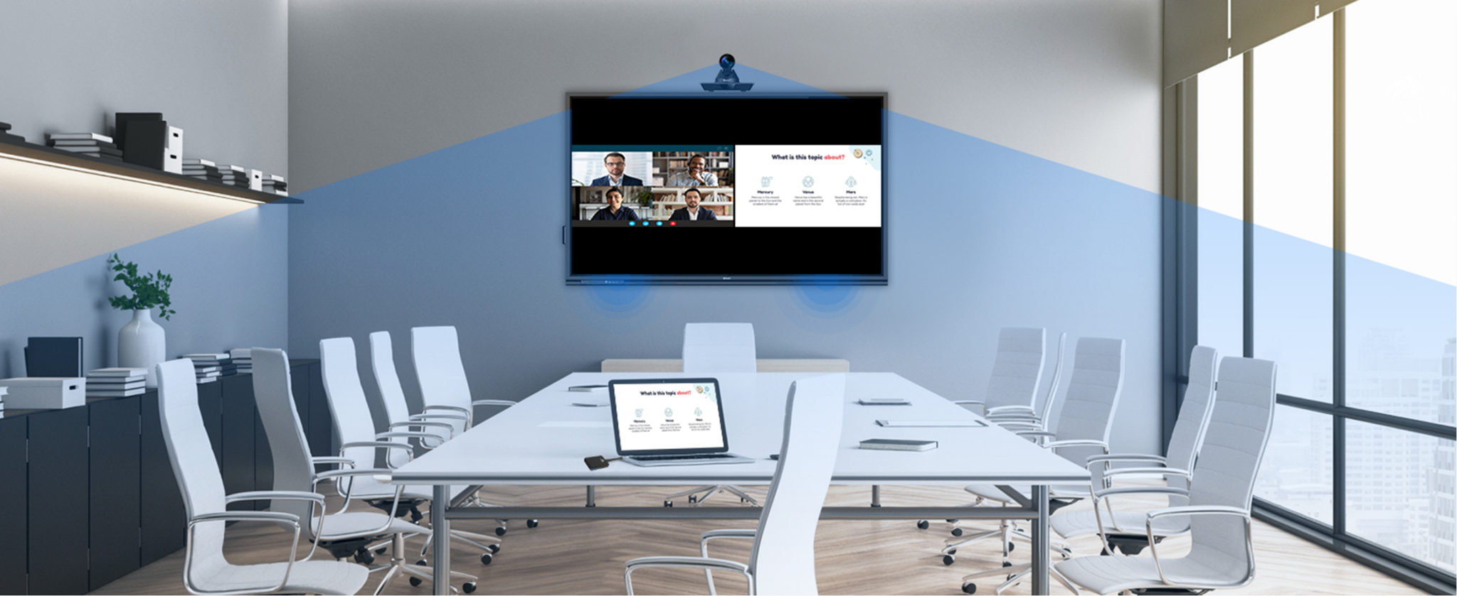 Smart Meeting Room Solution - Alat audio visual Indonesia