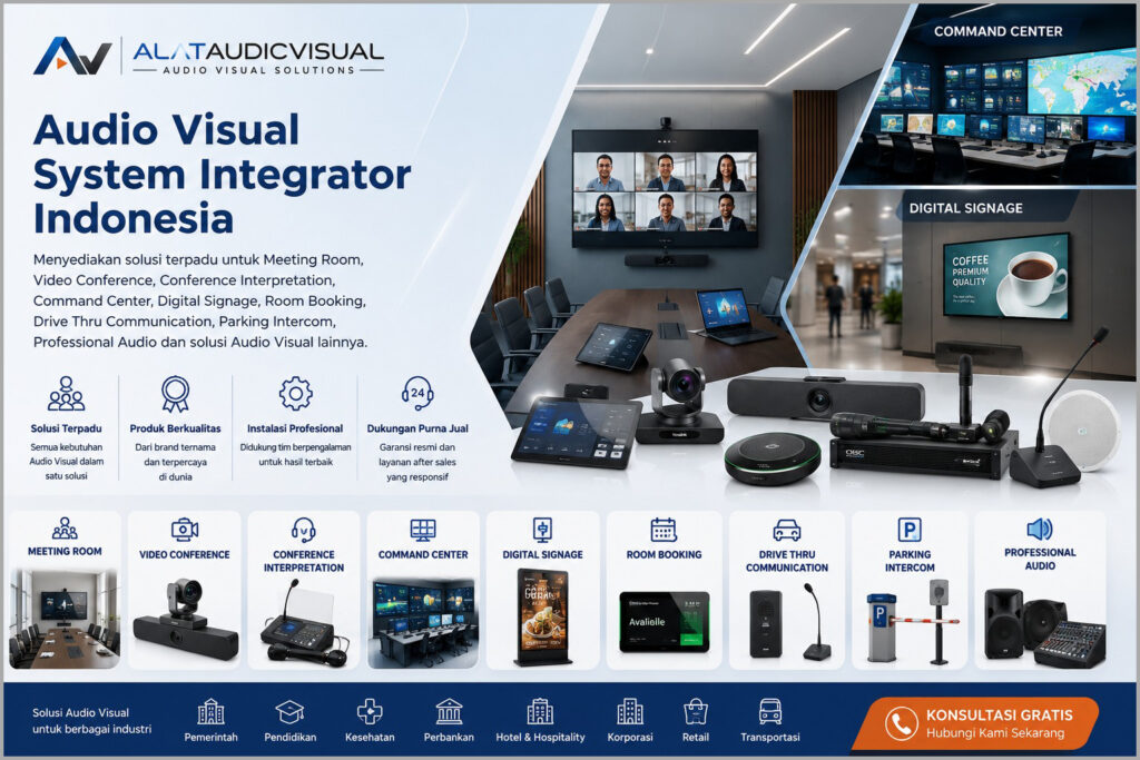 Audio Visual System Integrator Indonesia