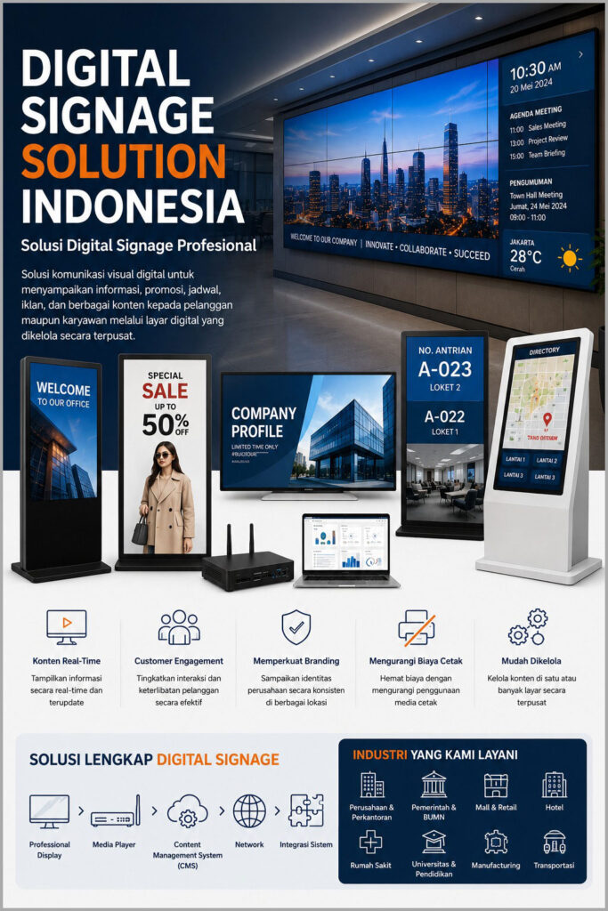 Digital Signage Solution Indonesia